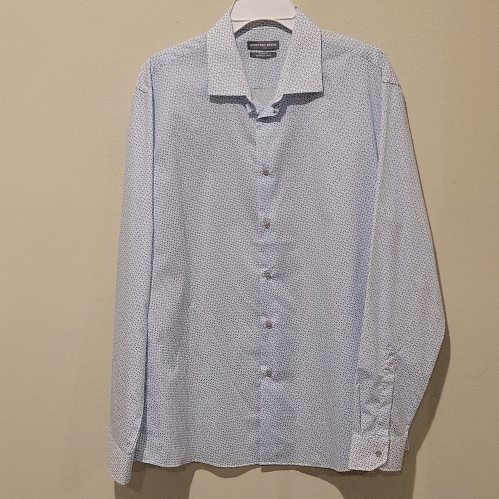 ❤NWOT! GEOFFREY BEENE DRESS SHIRT, 16.5 34/35 LARGE